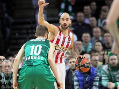 Μπάσκετ: Ο Ολυμπιακός κέρδισε την Ζαλγκίρις