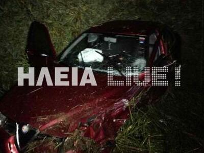 Καραμπόλα με νταλίκα στην Ε.Ο. Πύργου - ...