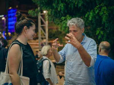 Δάφνη Μπεχτσή, Άγγελος Φραντζής.