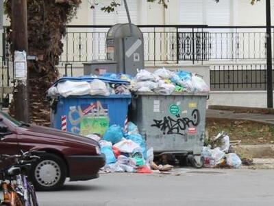 Ξεχείλισαν τα σκουπίδια στην Πρέβεζα