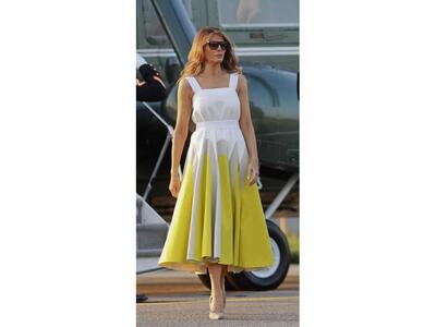 Mελάνια και Delpozo