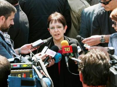 Στην πορεία του ΠΑΜΕ η Αλέκα Παπαρήγα