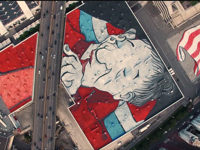 Το μεγαλύτερο street art έργο στον κόσμο