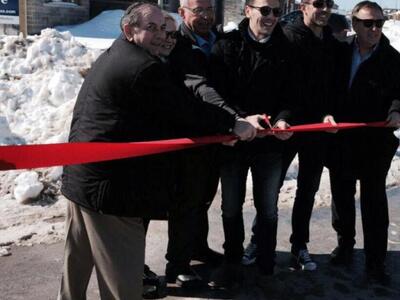 Νίκος Βέρτης: Εγκαινίασε οδο στον Καναδά...