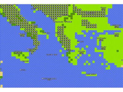 8-bit έκδοση του Google Maps