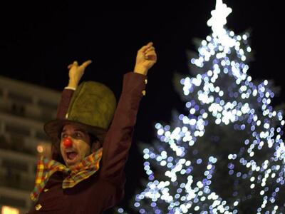 Πάτρα: Άναψε το χριστουγεννιάτικο δέντρο...