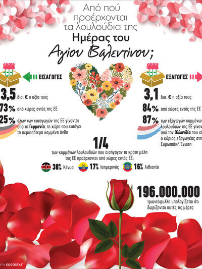 Από πού προέρχονται τα λουλούδια της Ημέ...