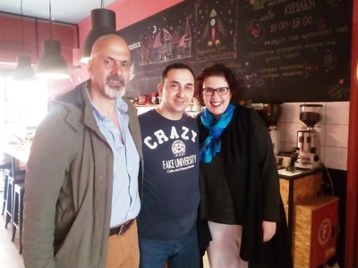 Συνάντηση Μπονάνου με δημοσιογράφους στο...