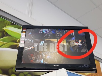 Φωτό από το κλειστό κύκλωμα γειτονικού κ...