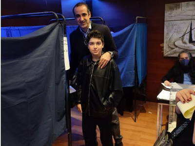 Ο Γρηγόρης Δημητριάδης ψήφισε στις εσωκο...