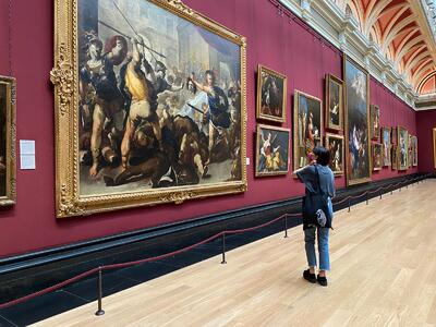 The National Gallery, Trafalgar Square, ...