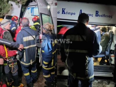 Ταΰγετος: Καρέ καρέ η διάσωση των 8 ορειβατών