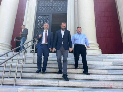 Στην Εισαγγελία Ν. Φαρμάκης και Ν. Κοροβ...