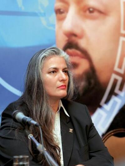 Η Βίκυ Χαραλάμπους. Φωτογραφία από το ethnos.gr