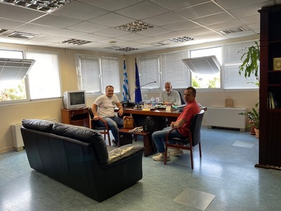 Συνάντηση  Μπονάνου με το προεδρείο Ιδιο...