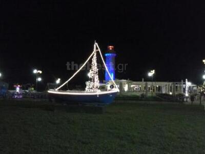 Πάτρα: Το Χριστουγεννιάτικο καραβάκι στο...