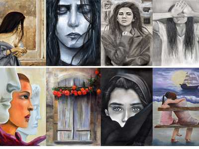 Εγκαίνια έκθεσης ζωγραφικής στο χώρο τέχ...