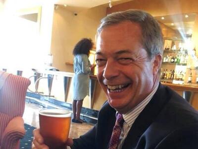 Στα αζήτητα το πορτρέτο του Νάιτζελ Φάρατζ 