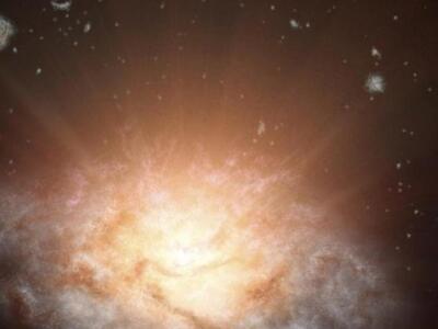 Ανακαλύφθηκε ο γαλαξίας που λάμπει όσο 3...