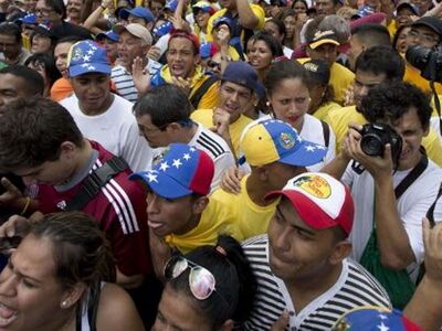 Συγκέντρωση για τα γεγονότα της Βενεζουέ...