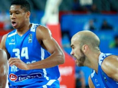 Το εκπληκτικό κάρφωμα αλά ΝΒΑ, του Γιάνν...