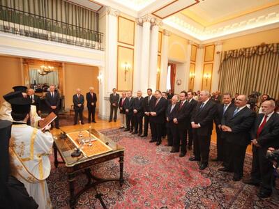 Τώρα η ορκωμοσία της νέας Κυβέρνησης