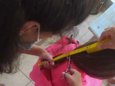 ΔΕΙΤΕ ΦΩΤΟ: Η 5χρονη που έκοψε τα μαλλιά της για το "Αλμα Ζωής"! Συγκίνηση σε όλη την Δυτική Ελλάδα