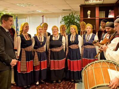 Τα κάλαντα των Θεοφανείων στον Γρηγόρη Α...