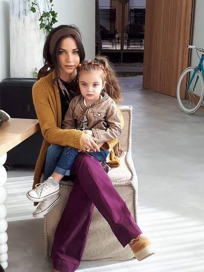 Η Τζουλιάνα με την Κατερίνα Γερονικολού