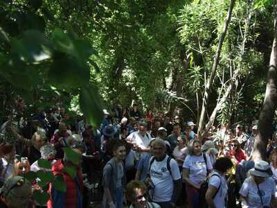 Πλήθος κόσμου συμμετείχε στον καθαρισμό του ρέματος της Νερομάνας στην Κρήνη Πάτρας- ΦΩΤΟ