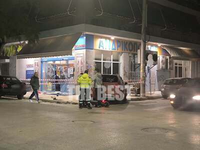 Πάτρα: ΙΧ κατέληξε μέσα σε σούπερ μάρκετ...