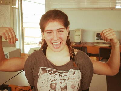 Με το «καλημέρα» στο βάθρο η Θεοδώρα Μαντέλη!