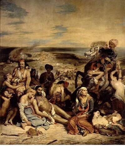 Scene de Massacre de Scio, 1824