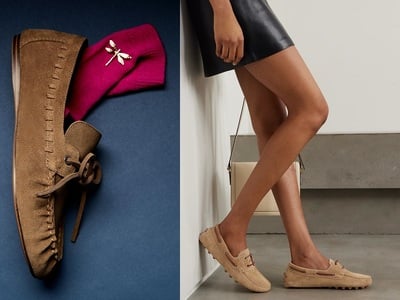 Mοκασίνια: Καστόρινα, «ναυτικά» και σε ά...