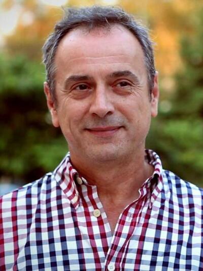 Ο Δημήτρης Καραμπέτσης.