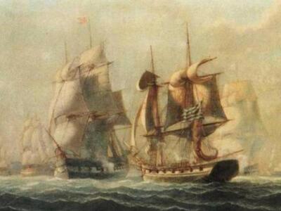 Σαν Σήμερα το 1822 :  Η Ναυμαχία της Πάτρας