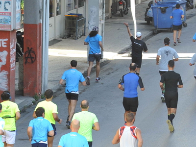 Οι νικητές στους δύο αγώνες run greece σ...