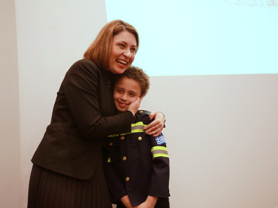 Με τη βουλευτή Αχαΐας Χρ. Αλεξοπούλου (φ...