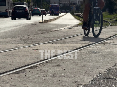 Πάτρα: Κι άλλο ατύχημα στον ποδηλατόδρομ...