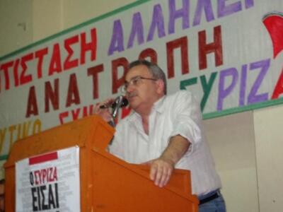 Η τοποθέτηση του Κώστα Σπαρτινού στην Ει...