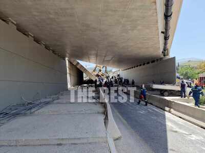 Κατάρρευση γέφυρας στην Πάτρα: Κυκλοφορι...