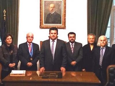 Επίτιμος δημότης Ιεράς Πόλεως Μεσολογγίο...