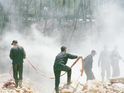 Αναζωπυρώσεις στον Άγιο Γεώργιο-1200 στρ...