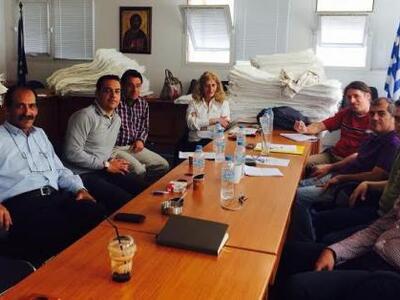 Ο Β. Χατζηλάμπρου επισκέφθηκε τον Σύλλογ...