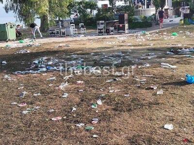 Πάτρα: Εκαναν πάρτι στην πλάζ και άφησαν...