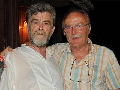 Ο πατέρας της Σμαράγδας Καρύδη, Ντίνος Κ...