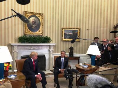 Ομπάμα: Θα κάνω ό,τι μπορώ για να πετύχει ο Τραμπ