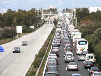 Πατρών-Κορίνθου:Απαγορεύεται η κυκλοφορί...