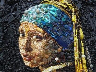 Έργα τέχνης από… άχρηστα αντικείμενα! 