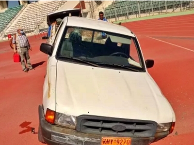 Τροχαίο με δύο τραυματίες στον αγωνιστικ...